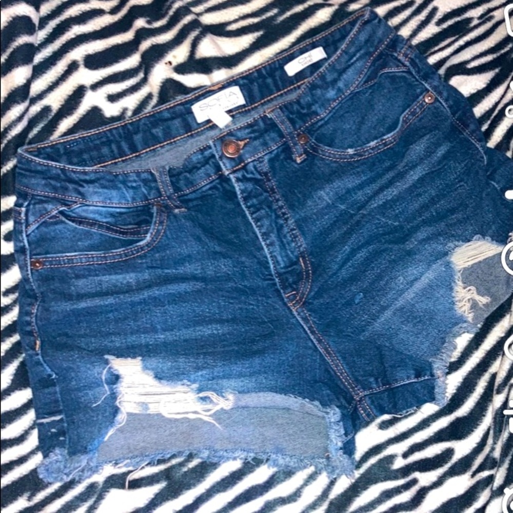 jean shorts